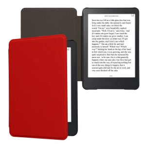 Husa Kwmobile pentru Amazon Kindle (2022), Rosu, Nylon, KWM000023RO002C - Img 1
