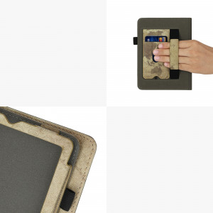 Husa kwmobile pentru Amazon Kindle Paperwhite 11, Piele ecologica, Multicolor, 57210.06 - Img 5