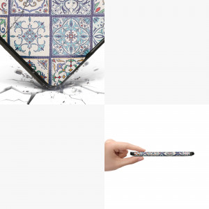 Husa kwmobile pentru Amazon Kindle Paperwhite 7, Piele ecologica, Multicolor, 23136.48 - Img 8
