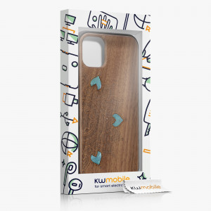 Husa kwmobile pentru Apple iPhone 11, Lemn, Multicolor, 49799.16 - Img 5