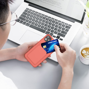 Husa Kwmobile pentru Apple iPhone 11, Silicon, Coral, 55114.76 - Img 5