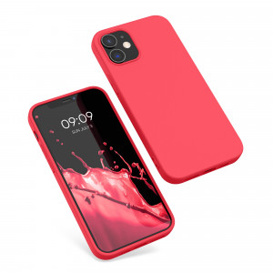 Husa kwmobile pentru Apple iPhone 12/iPhone 12 Pro, Silicon, Roz, 53938.238 - Img 2