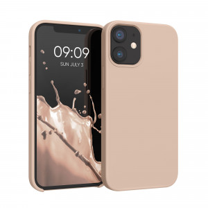 Husa kwmobile pentru Apple iPhone 12 Mini, Silicon, Roz, 52640.225 - Img 1