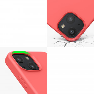 Husa kwmobile pentru Apple iPhone 13 Mini, Silicon, Roz, 55877.103 - Img 8