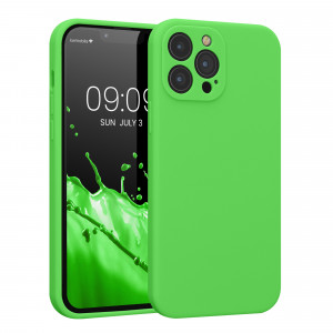Husa Kwmobile pentru Apple iPhone 13 Pro Max, Silicon, Verde, 59361.159 - Img 1