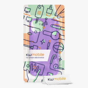 Husa Kwmobile pentru Apple iPhone 13, Silicon, Mov, 55878.221 - Img 8