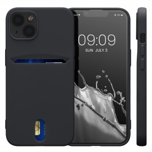 Husa Kwmobile pentru Apple iPhone 13, Silicon, Negru, 57748.01 - Img 2