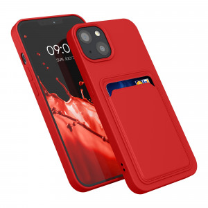 Husa Kwmobile pentru Apple iPhone 13, Silicon, Rosu, 55955.09 - Img 2