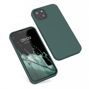 Husa Kwmobile pentru Apple iPhone 13, Silicon, Verde, 55878.171 - Img 2