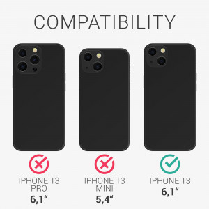 Husa Kwmobile pentru Apple iPhone 13, Silicon, Verde, 57748.166 - Img 6