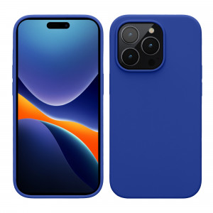 Husa Kwmobile pentru Apple iPhone 14 Pro, Silicon, Albastru, 59073.134 - Img 1