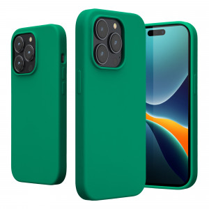 Husa kwmobile pentru Apple iPhone 14 Pro, Silicon, Verde, 59073.142 - Img 2