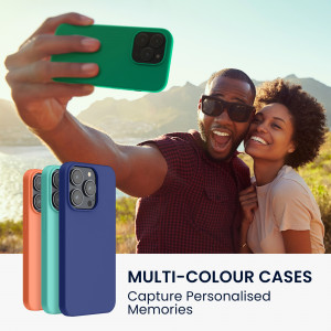 Husa kwmobile pentru Apple iPhone 14 Pro, Silicon, Verde, 59073.142 - Img 4
