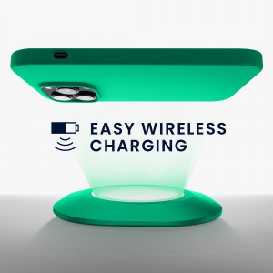 Husa kwmobile pentru Apple iPhone 14 Pro, Silicon, Verde, 59073.142 - Img 6