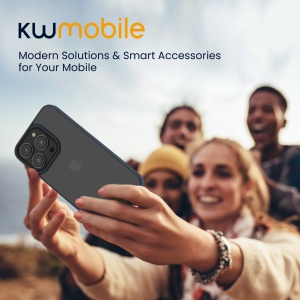 Husa Kwmobile pentru Apple iPhone 15 Pro, Albastru/Transparent, Policarbonat, 61963.17 - Img 7