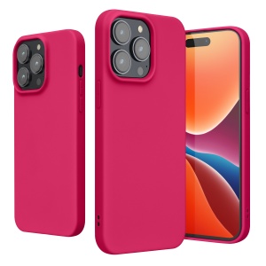 Husa Kwmobile pentru Apple iPhone 15 Pro Max, Roz, Silicon, 61960.77 - Img 2