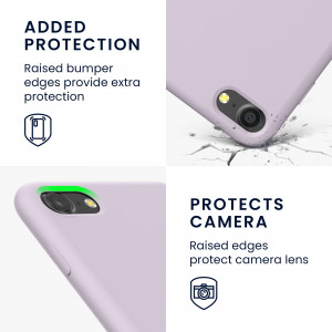Husa Kwmobile pentru Apple iPhone 8/iPhone 7/iPhone SE 2, Silicon, Mov, 49979.236 - Img 4