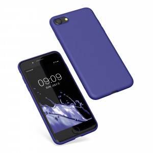Husa Kwmobile pentru Apple iPhone 8/iPhone 7/iPhone SE 2, Silicon, Albastru, 49979.234 - Img 2