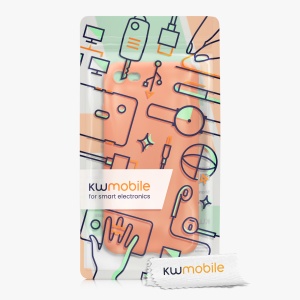 Husa Kwmobile pentru Apple iPhone SE (2022)/iPhone SE (2020)/iPhone 8, Portocaliu, Silicon, KWM0000083F058C - Img 7