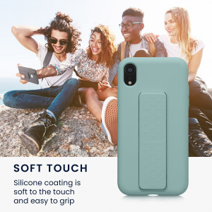 Husa kwmobile pentru Apple iPhone XR, Silicon, Verde, 58281.71 - Img 7