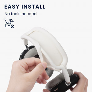 Husa Kwmobile pentru casti Apple Airpods Max, Roz, Silicon, 59790.04 - Img 5