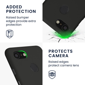 Husa Kwmobile pentru Google Pixel 3, Negru, Silicon, 45967.01 - Img 4