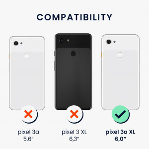 Husa Kwmobile pentru Google Pixel 3a XL, Negru, Silicon, 51944.47 - Img 3