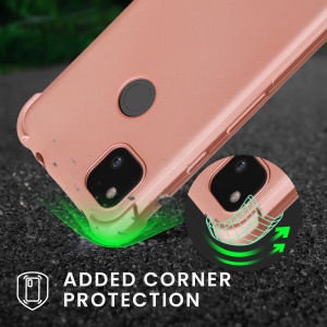 Husa Kwmobile pentru Google Pixel 4a, Roz, Silicon, KWM000020JS001C - Img 5