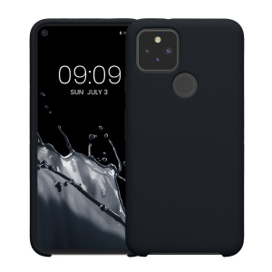 Husa Kwmobile pentru Google Pixel 5, Gri inchis, Silicon, KWM0000122K034C - Img 2