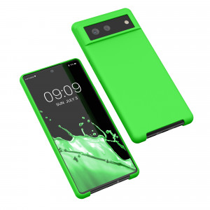 Husa Kwmobile pentru Google Pixel 6, Silicon, Verde, 55480.159 - Img 2