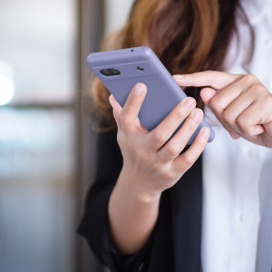 Husa kwmobile pentru Google Pixel 6a, Silicon, Mov, 57815.139 - Img 8