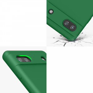Husa Kwmobile pentru Google Pixel 6a, Silicon, Verde, 57815.227 - Img 8