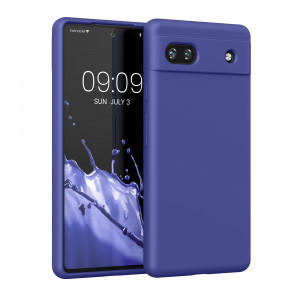 Husa kwmobile pentru Google Pixel 6a, Silicon, Violet, 57815.234 - Img 1