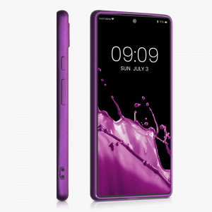 Husa kwmobile pentru Google Pixel 6a, Silicon, Violet, 57960.240 - Img 2