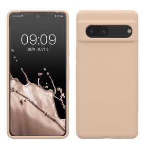 Husa Kwmobile pentru Google Pixel 7, Crem, Silicon, KWM0000171I051C - Img 1
