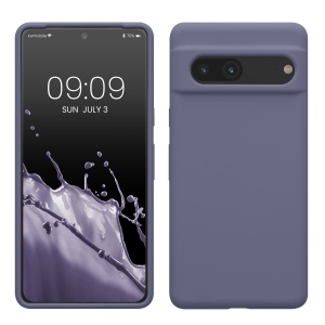 Husa Kwmobile pentru Google Pixel 7, Mov inchis, Silicon, KWM0000171I048C - Img 1