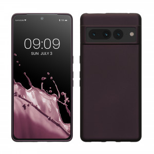 Husa kwmobile pentru Google Pixel 7 Pro, Silicon, Mov, 60133.115 - Img 1