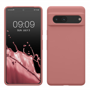 Husa Kwmobile pentru Google Pixel 7, Roz, Silicon, 59451.193 - Img 1