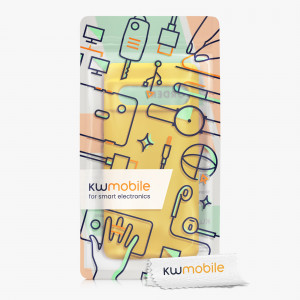 Husa kwmobile pentru Google Pixel 7, Silicon, Galben, 59451.165 - Img 6