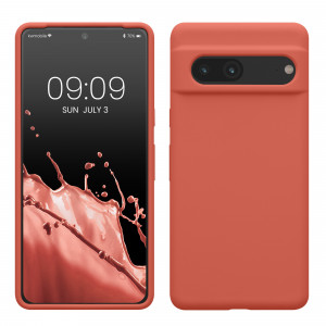 Husa kwmobile pentru Google Pixel 7, Silicon, Roz, 59451.215 - Img 1