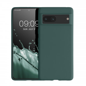 Husa kwmobile pentru Google Pixel 7, Silicon, Verde, 59399.171 - Img 2