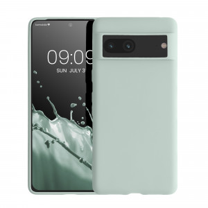 Husa kwmobile pentru Google Pixel 7, Silicon, Verde, 59399.200 - Img 2