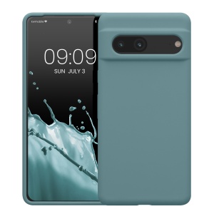 Husa Kwmobile pentru Google Pixel 7, Verde inchis, Silicon, KWM0000171I040C - Img 2