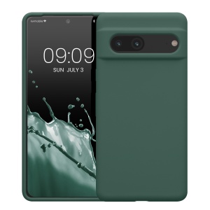 Husa Kwmobile pentru Google Pixel 7, Verde, Silicon, KWM0000171I039C - Img 2