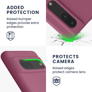 Husa Kwmobile pentru Google Pixel 7, Violet, Silicon, KWM0000171I037C - Img 3