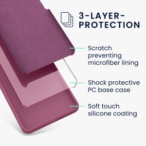 Husa Kwmobile pentru Google Pixel 7, Violet, Silicon, KWM0000171I037C - Img 5