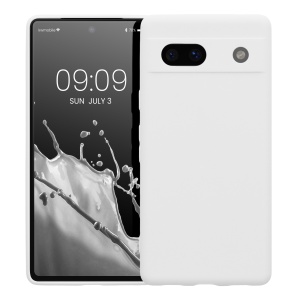 Husa Kwmobile pentru Google Pixel 7a, Alb, Silicon, KWM000019YF015C - Img 2