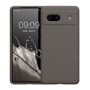 Husa Kwmobile pentru Google Pixel 7a, Gri, Silicon, KWM000019YE021C - Img 2