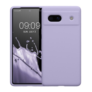 Husa Kwmobile pentru Google Pixel 7a, Mov, Silicon, KWM000019YE027C - Img 2