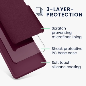 Husa Kwmobile pentru Google Pixel 7a, Violet, Silicon, 61597.187 - Img 5